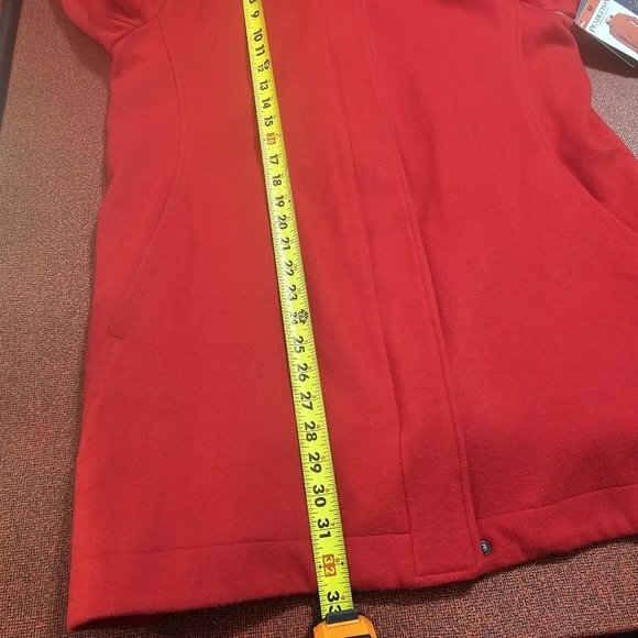 Pendleton Women Hudson Bay Red Wool Car Coat Sz M Striped Lining Water Repellent - Picture 16 of 16